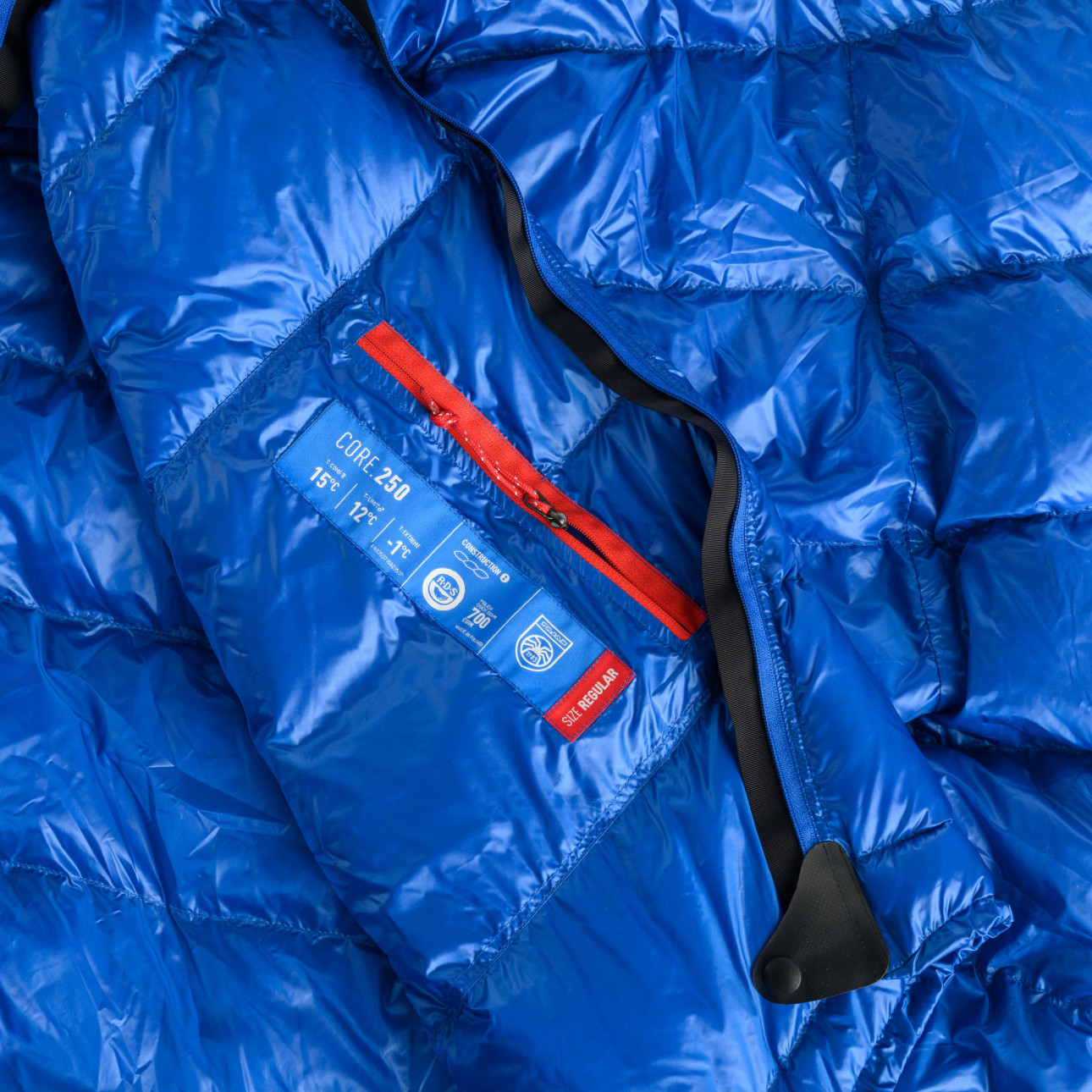 Down sleeping bag - Core 250 Blue