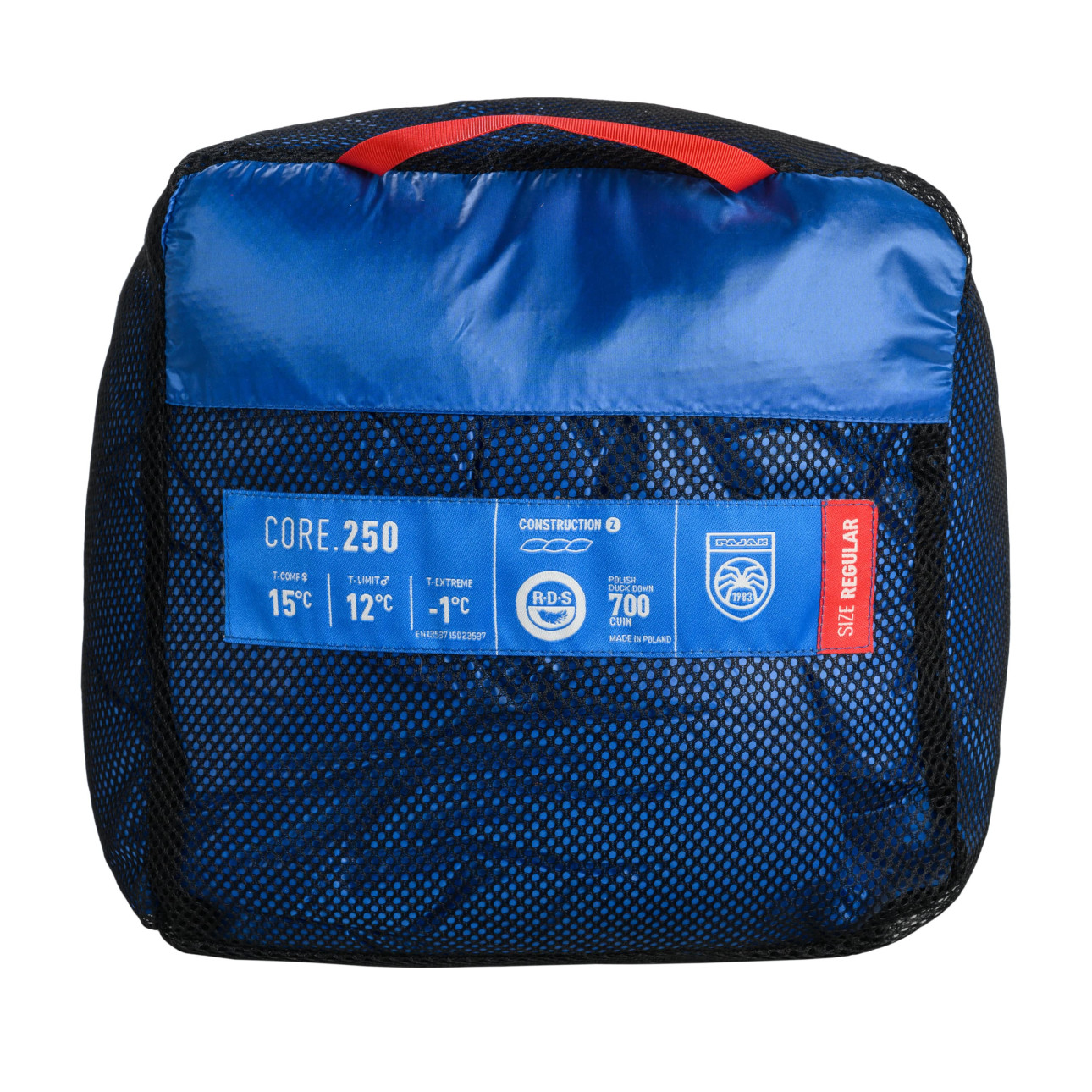 Down sleeping bag - Core 250 Blue