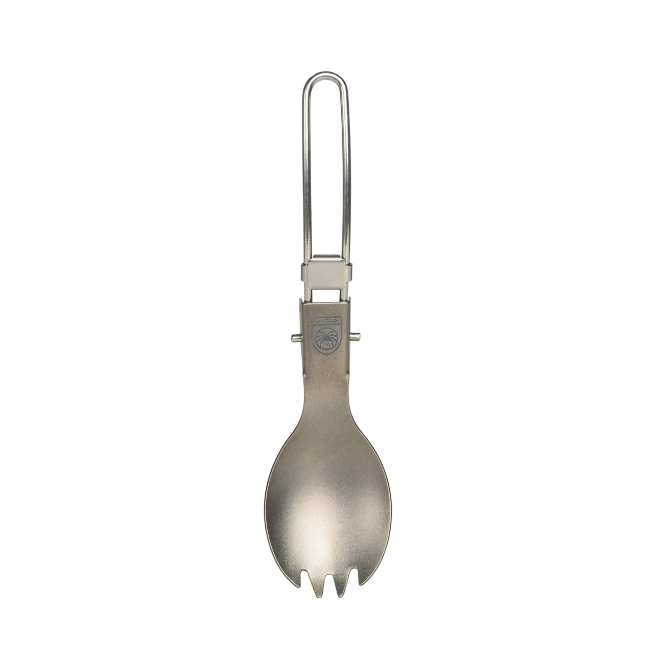 Tytanowy składany widelec łyżka - Titanium Spork Foldable