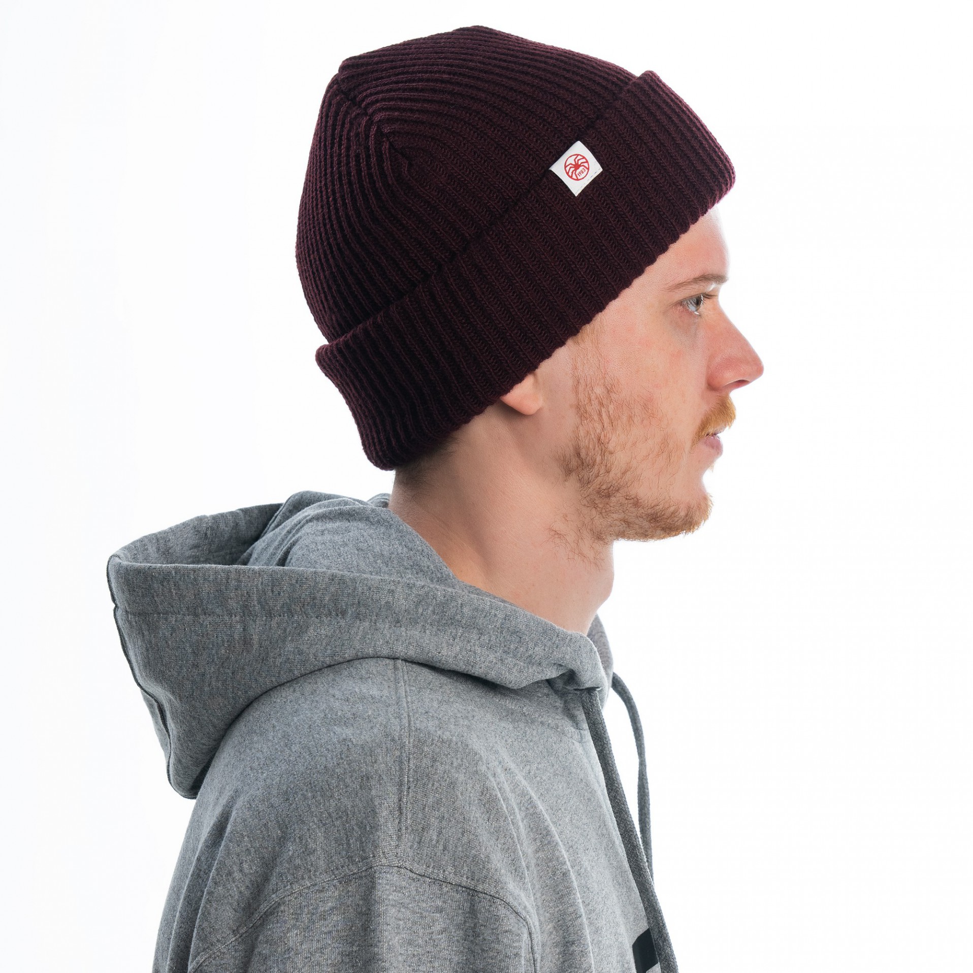 Czapka w góry - Beanie Burgundy