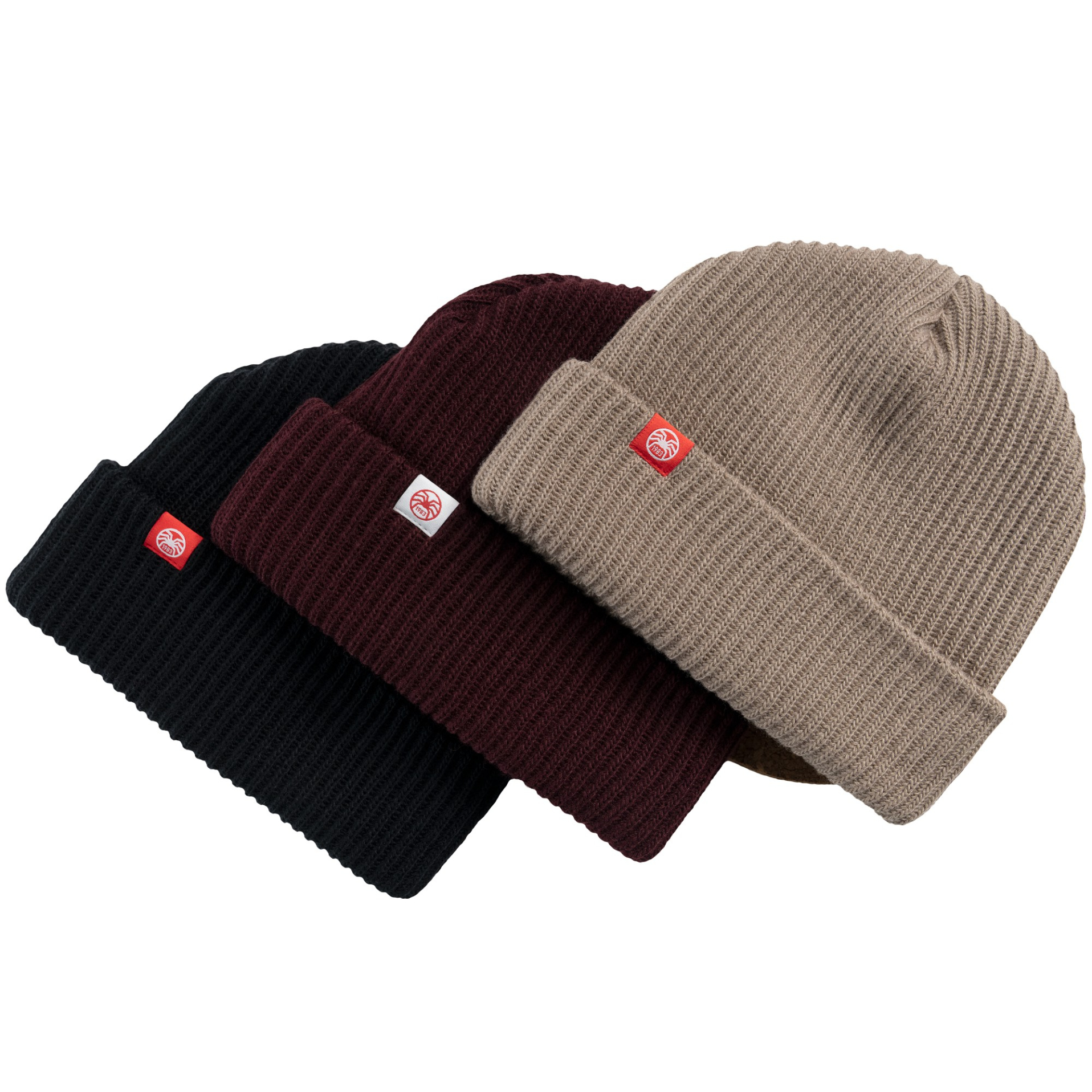 Burgundy beanie hat - Wooly Burgundy