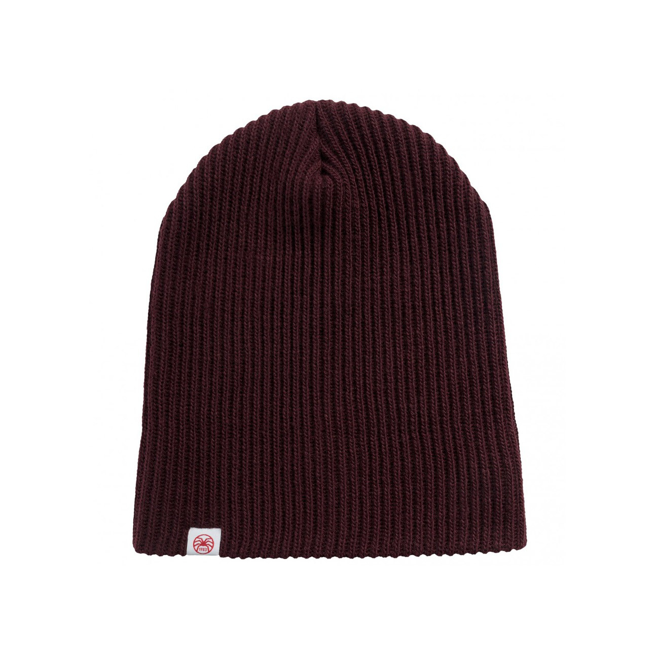 Burgundy beanie hat - Wooly Burgundy