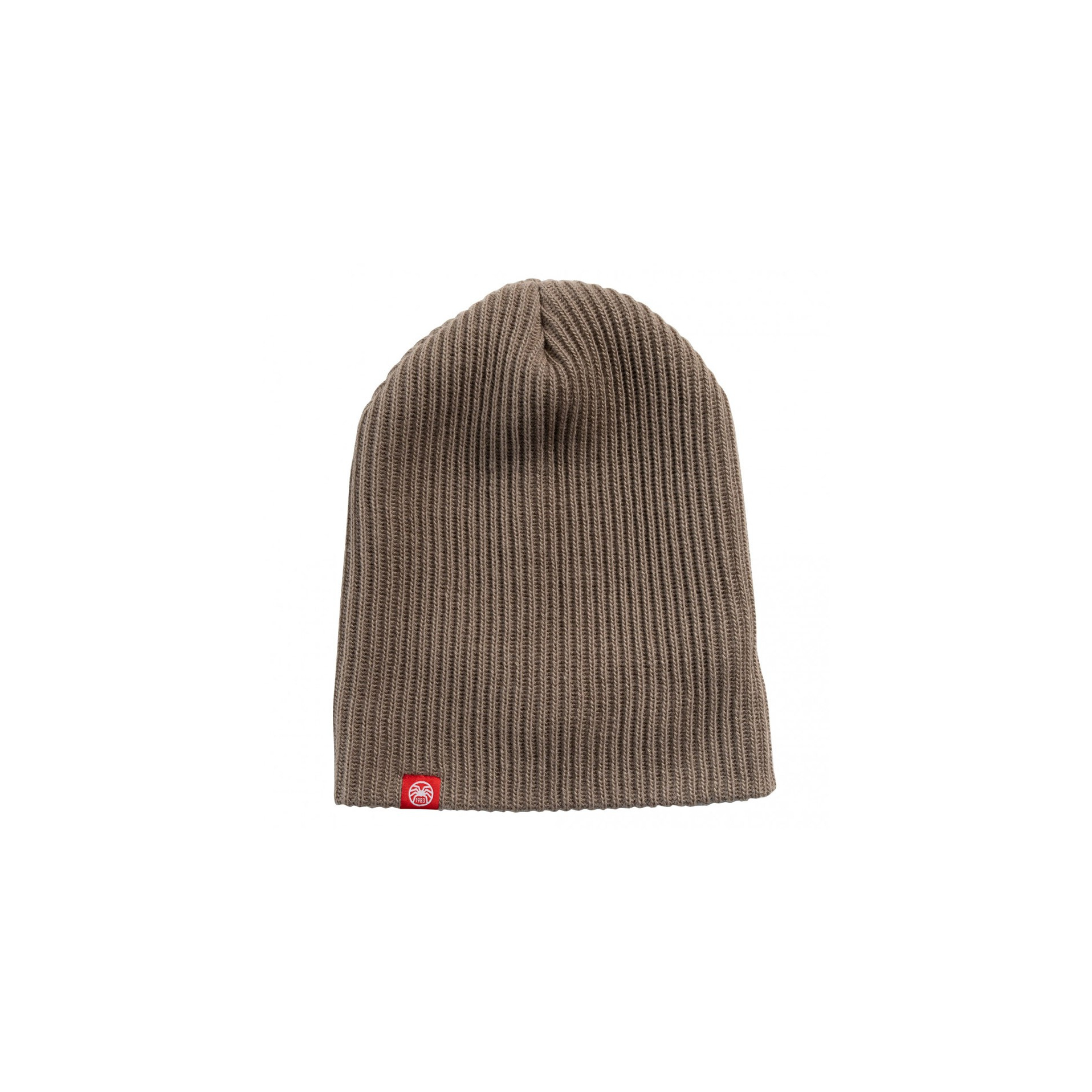 Brown beanie hat - Wooly Tan
