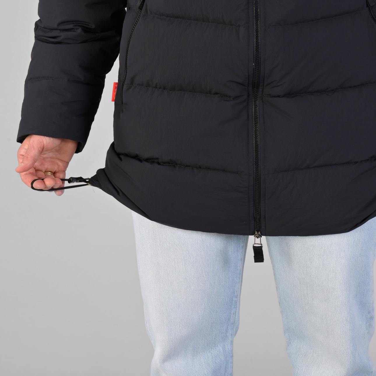 Długa kurtka puchowa - D.O.P Parka