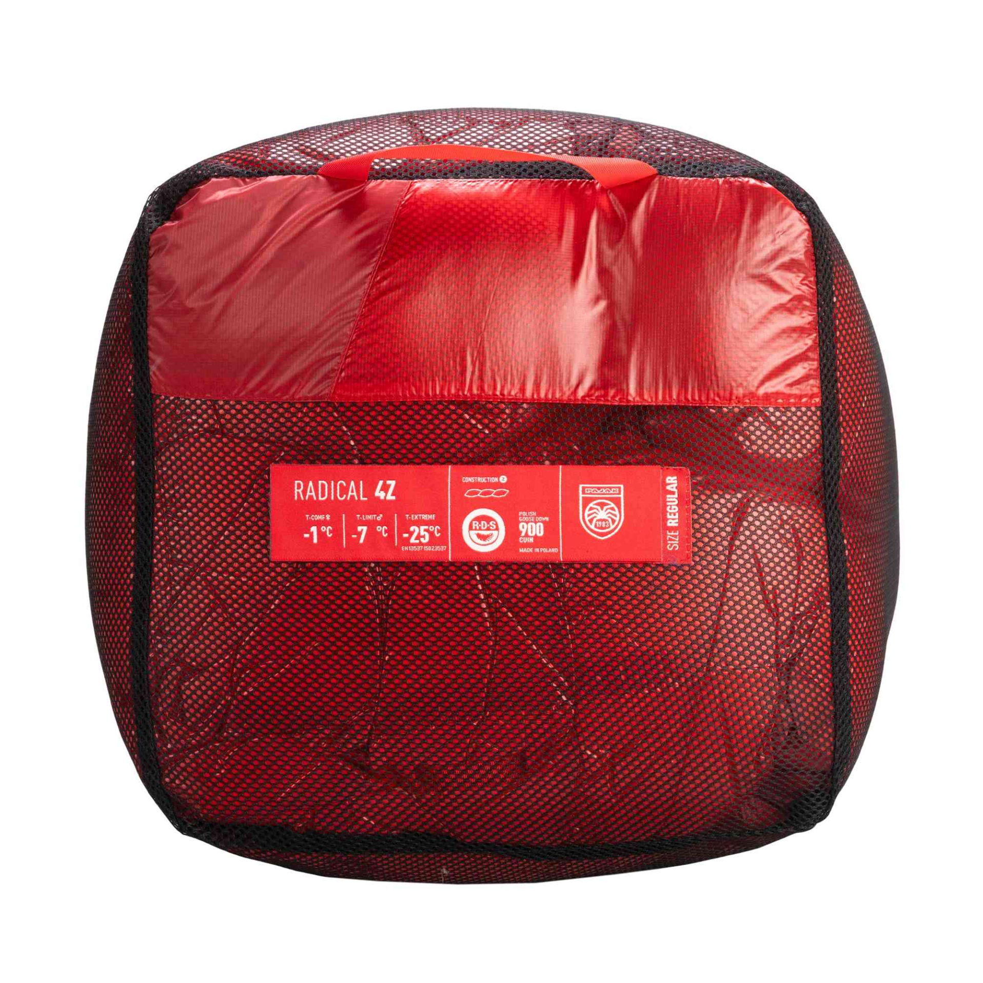 Ultralekki śpiwór zimowy (–7°C) - Radical 4Z