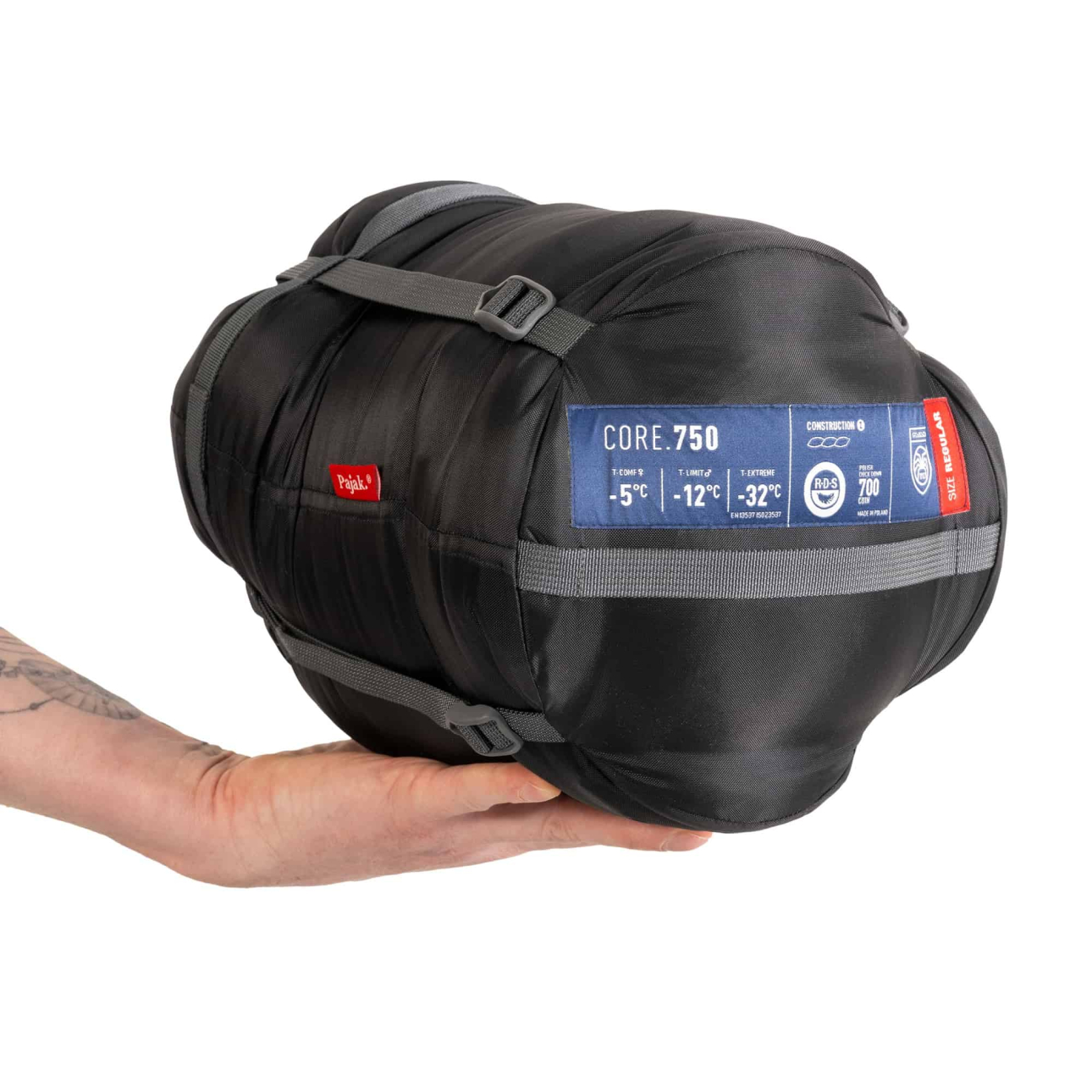 Śpiwór zimowy (–12°C) - Core 750