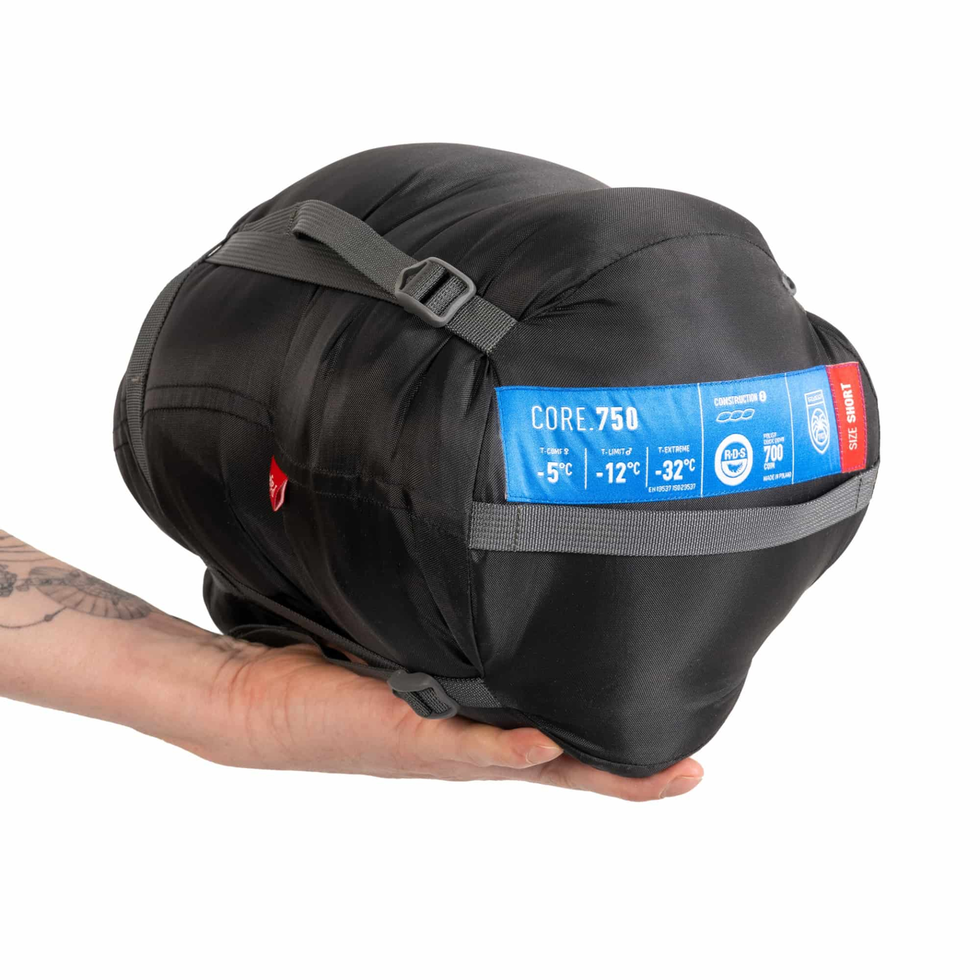 Śpiwór zimowy (–12°C) - Core 750