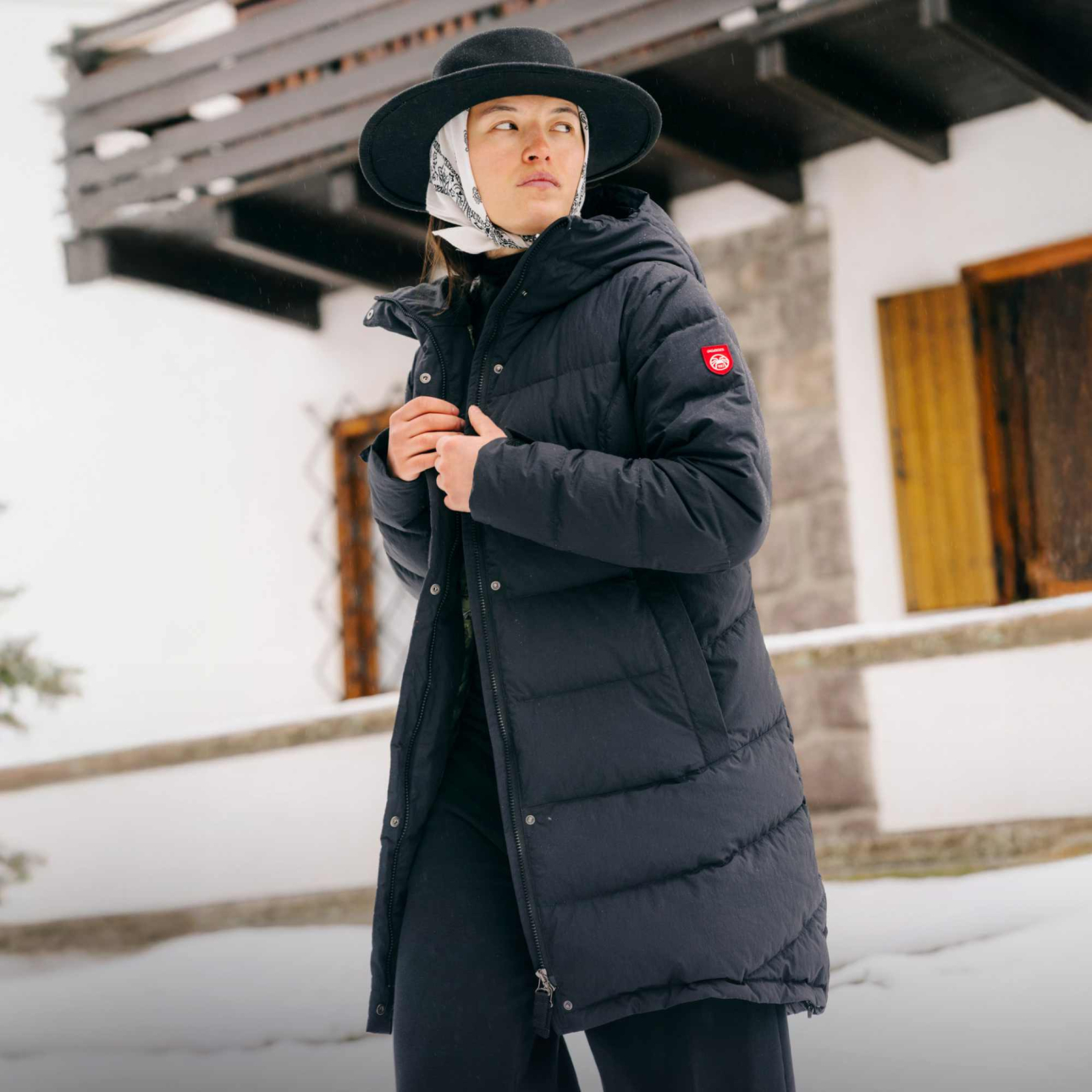 Płaszcz puchowy damski - The Coat Women