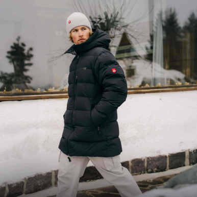 Długa kurtka puchowa - D.O.P Parka