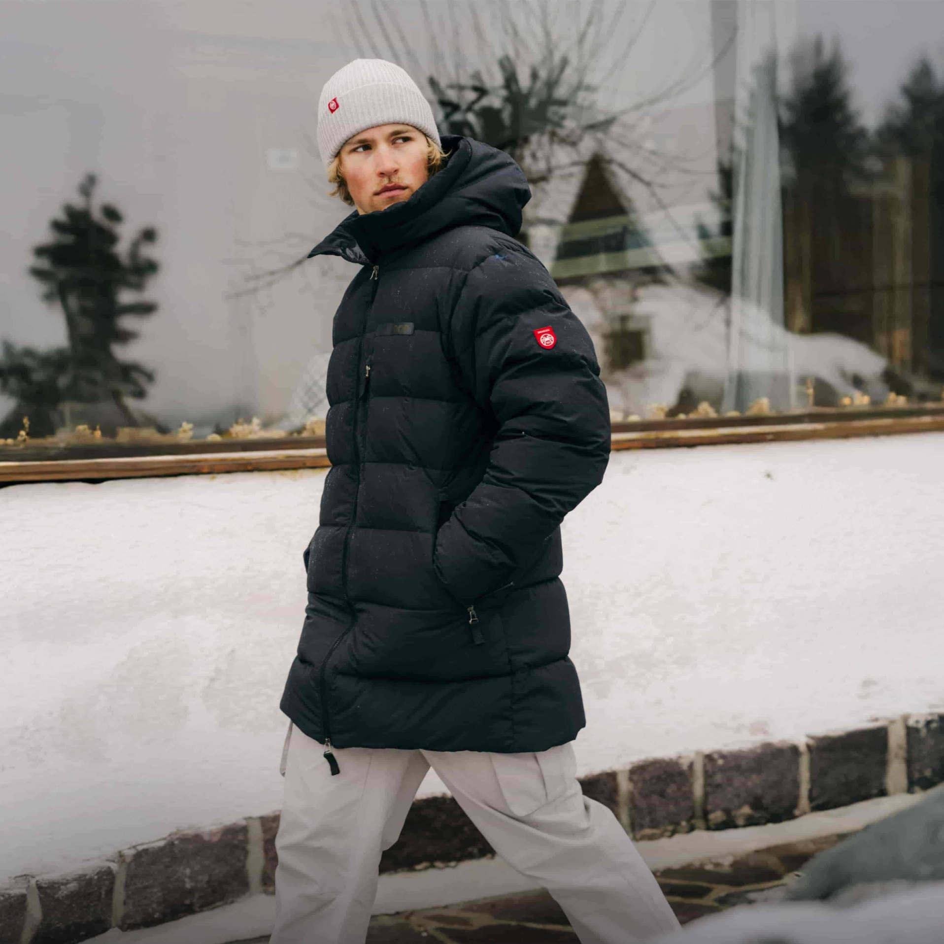 Długa kurtka puchowa - D.O.P Parka