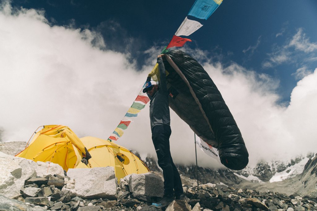 Drying discount sleeping bags